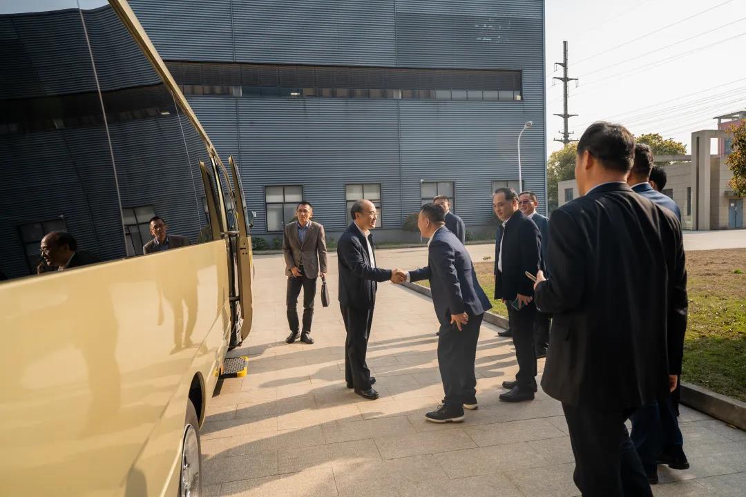 市人大常委會主任陳振一率隊走訪蘇州嘉諾